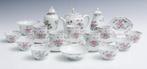 Een Chinees porseleinen theeservies met Lowestoft decor, Antiek en Kunst, Antiek | Servies compleet, Ophalen