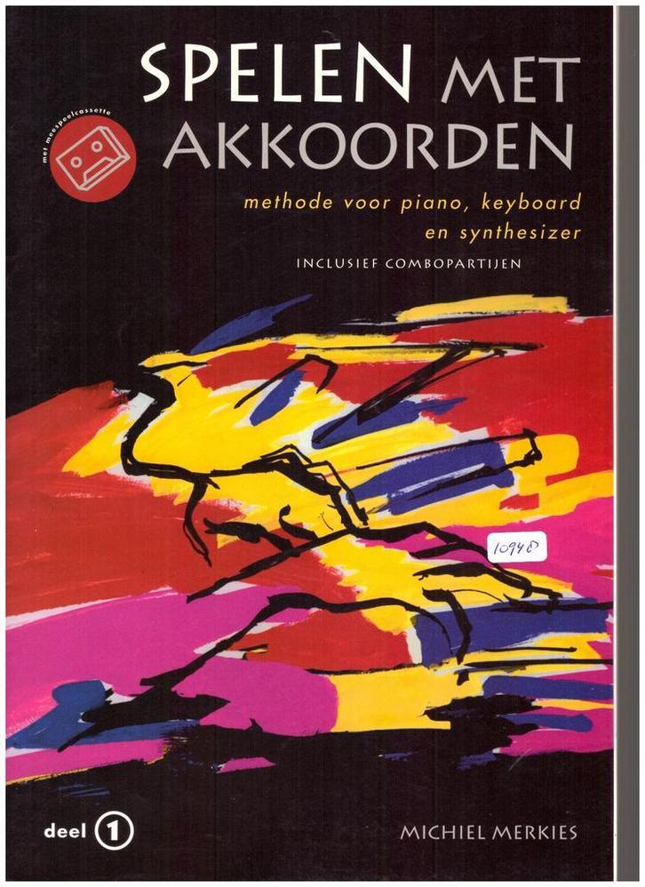 akkoorden en toonladders voor piano [360], Muziek en Instrumenten, Bladmuziek, Piano, Keyboard, Orgel, Les of Cursus, Zo goed als nieuw