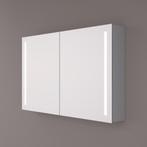 HIPP Design spiegelkast - Verticale LED Banen 120 x 70 x 14, Huis en Inrichting, Badkamer | Badkamermeubels, Ophalen of Verzenden