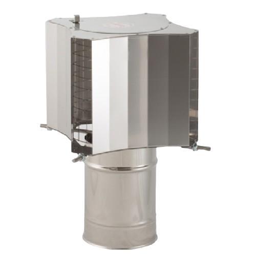 Schoorsteenkap Firemaster Deluxe Rvs, Huis en Inrichting, Kachels