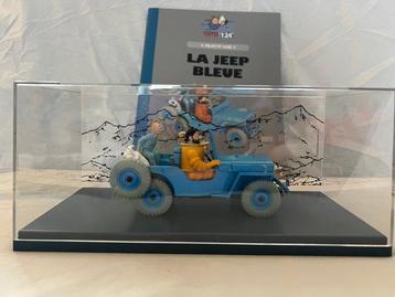 Voiture 1/24e - La Jeep bleue beschikbaar voor biedingen