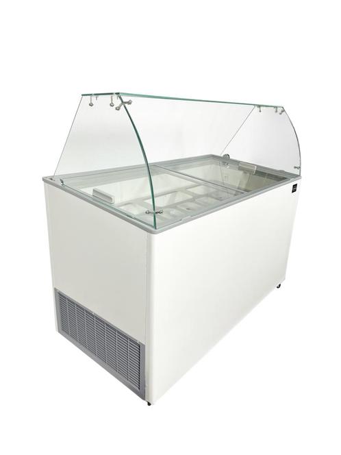 CombiSteel Schepijsvitrine | CORSICA | 231L | 6x 5L | -14°C/, Witgoed en Apparatuur, Koelkasten en IJskasten, Ophalen of Verzenden
