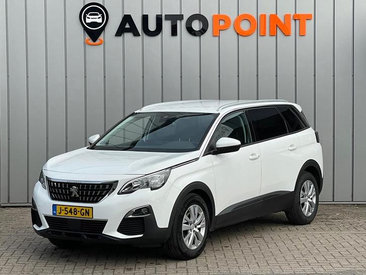 Zakelijke Lease |  Peugeot 5008 1.2 PureTech Blue Lease Exec, Auto's, Peugeot, Dealer onderhouden, Lease, Grijs, Automaat, SUV of Terreinwagen