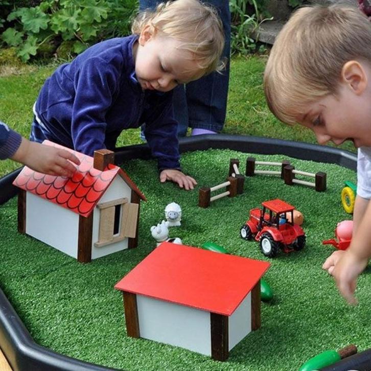 Tuff Tray 100cm - Kunstgras Insert, Kinderen en Baby's, Speelgoed | Overig
