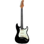 EKO ST300 BLK Tribute series elektrische gitaar zwart, Muziek en Instrumenten, Snaarinstrumenten | Gitaren | Elektrisch, Ophalen of Verzenden