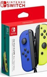 Nintendo Switch Joy-Con Controllers Blauw/Neon Geel Boxed, Spelcomputers en Games, Spelcomputers | Nintendo Switch, Zo goed als nieuw