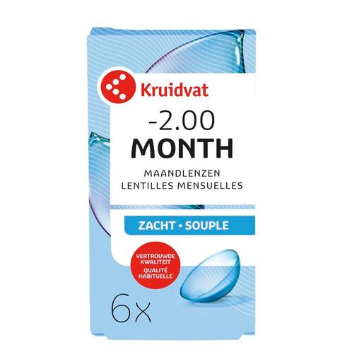 Kruidvat Opticare -2.00 Zachte Maandlenzen, Sport en Fitness, Gezondheidsproducten en Wellness, Nieuw, Verzenden