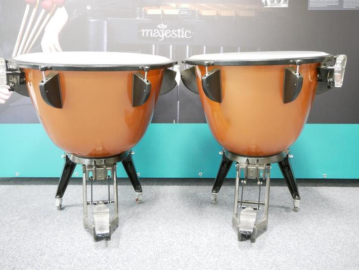 Majestic paukenset model Harmonic 26 en 29 Inch, Muziek en Instrumenten, Drumstellen en Slagwerk, Zo goed als nieuw, Overige merken