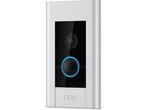 Ring Video Deurbel Elite - Bedraad - Livebeeld - Zilver, Verzenden, Nieuw
