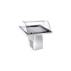CombiSteel Gekoelde Vistoonbank | 144cm | RVS | -5°C, Witgoed en Apparatuur, Koelkasten en IJskasten, Ophalen of Verzenden, Nieuw