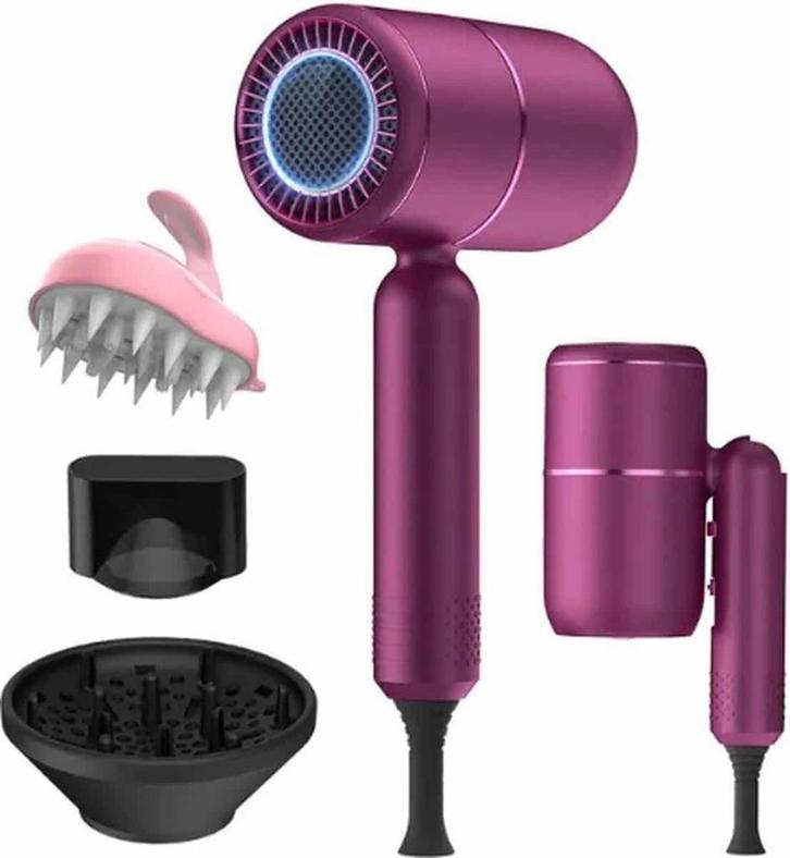 Föhnzy - Föhn - Ionische Haardroger - Haarföhn - Meerdere, Sieraden, Tassen en Uiterlijk, Uiterlijk | Haarverzorging, Zo goed als nieuw