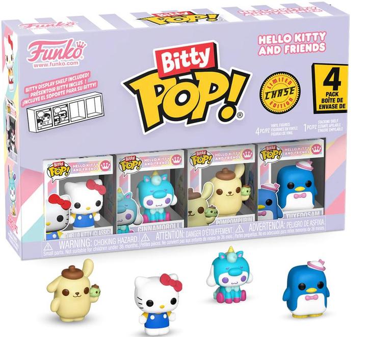 Funko Bitty Pop! - Sanrio 4-Pack - Hello Kitty | Funko -, Verzamelen, Poppetjes en Figuurtjes, Nieuw, Verzenden