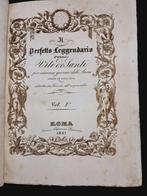 Romualdo Gentilucci - Il Perfetto Leggendario ovvero Vite, Antiek en Kunst