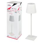 Oplaadbare tafellamp wit | 3,5W | Draadloos | Dimbaar | CCT, Huis en Inrichting, Lampen | Tafellampen, Ophalen of Verzenden, Nieuw