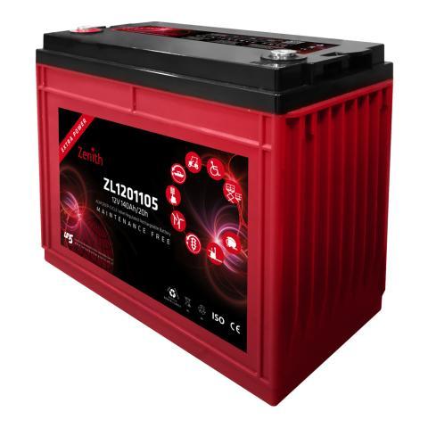 Zenith AGM Deep Cycle accu | ZL1201105 | 12V 135Ah, Auto-onderdelen, Accu's en Toebehoren, Ophalen of Verzenden