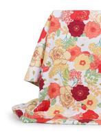 Bloemexplosie - Exclusieve Panama-stof - Made in Italy -