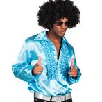 Ruffle Blouse Heren Turquoise, Verzenden, Nieuw