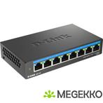 D-Link 8-poorts 2,5G Multi-Gigabit Desktop Switch, Computers en Software, Verzenden, Nieuw