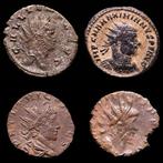 Romeinse Rijk. Gallienus, Maximianus, Tetricus I & Tetricus, Postzegels en Munten