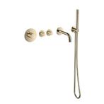 Sani Royal Pro Inbouw Badkraan Goud geborsteld, Doe-het-zelf en Verbouw, Sanitair, Nieuw