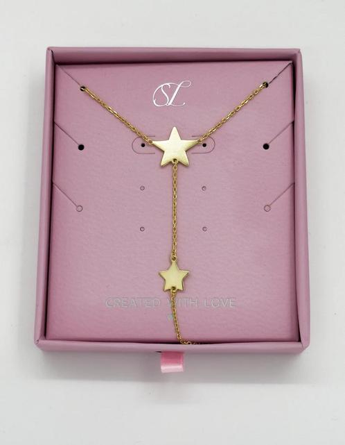 -40% Smashed Lemon  Smashed Lemon 64004 vergulde ketting met, Sieraden, Tassen en Uiterlijk, Kettingen, Goud, Nieuw, Verzenden