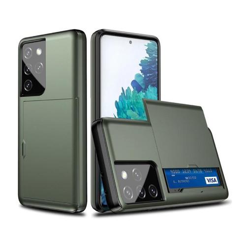 Samsung Galaxy J3 - Wallet Card Slot Cover Case Hoesje, Telecommunicatie, Mobiele telefoons | Hoesjes en Frontjes | Samsung, Nieuw