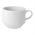 Utopia Pure White stapelbekers | 200 ml | (24 stuks), Verzenden