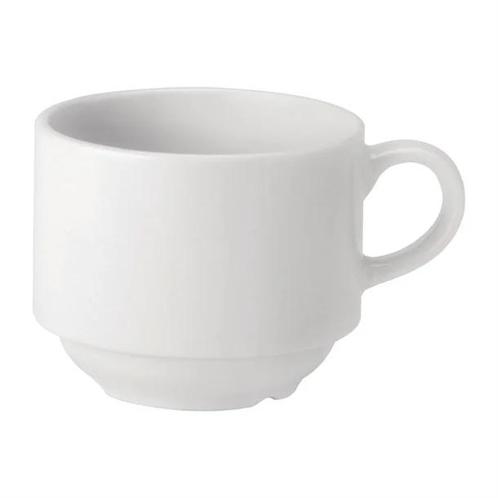 Utopia Pure White stapelbekers | 200 ml | (24 stuks), Zakelijke goederen, Horeca | Overige, Verzenden