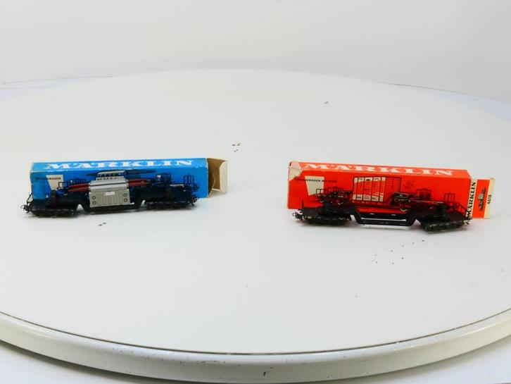 Schaal H0 Märklin 4617 Deutsche bahn Kuilwagen met trafo..., Hobby en Vrije tijd, Modeltreinen | H0, Overige typen, Gebruikt, Märklin