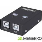 Manhattan USB 2.0 Automatic Sharing Switch, Verzenden, Nieuw