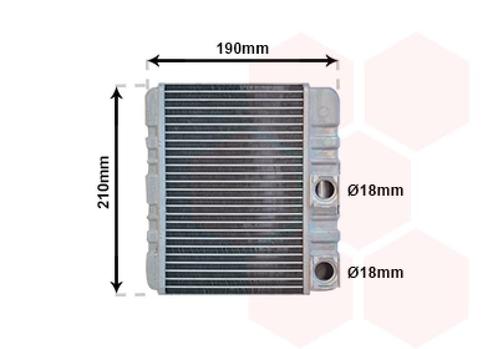 KACHEL RADIATEUR VOOR BMW 3 E46 1997-2001 641118372783, Auto-onderdelen, Airco en Verwarming, Nieuw, Ophalen of Verzenden