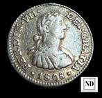 Koninkrijk Spanje. Fernando VII. 1/2 Real 1808 - México