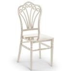 Wedding Chair | FLORA | Kunststof | Div. Kleuren |, Verzenden, Nieuw in verpakking