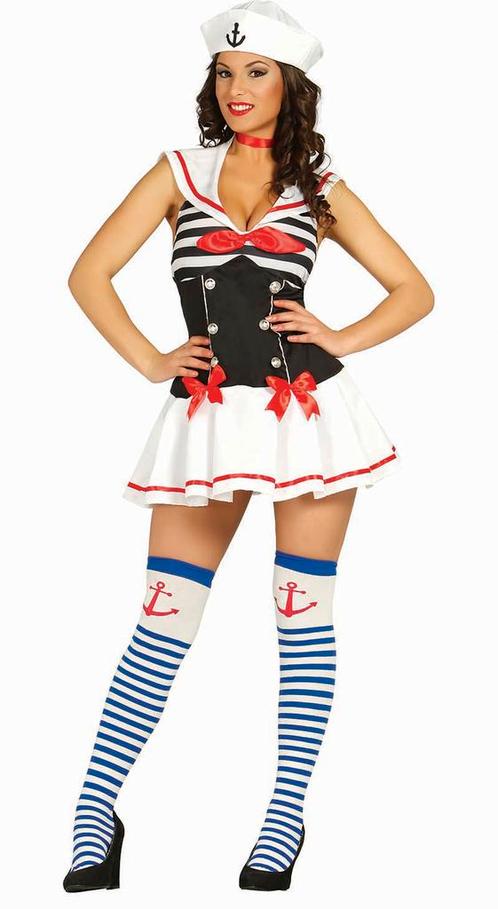 Matrozen Jurk Sexy, Kleding | Dames, Carnavalskleding en Feestkleding, Nieuw, Verzenden