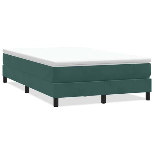 Boxspring 120x220 Groen - Retourdeal - 46% Korting!, Huis en Inrichting, Slaapkamer | Boxsprings, 120 cm, 220 cm, Groen, Nieuw