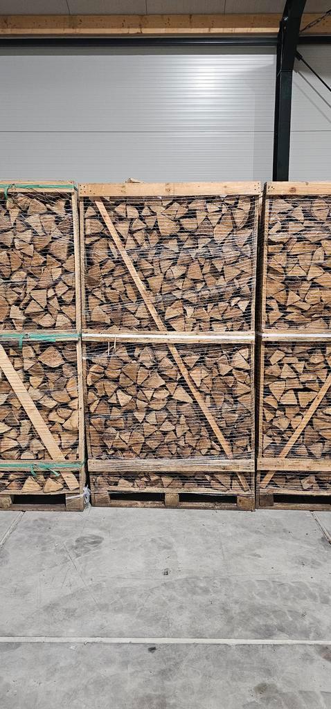 Voordelig Pallet droog eikenhaardhout Zomer Sale, Tuin en Terras, Haardhout, Blokken, Minder dan 3 m³, Eikenhout