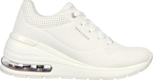 Skechers MILLION AIR - ELEVATED AIR dames sneakers - Wit - M, Kleding | Dames, Schoenen, Wit, Nieuw, Verzenden