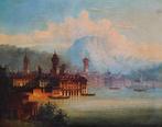 Johann Wilhelm Jankowski (1825-1870) - Veduta del lago di, Antiek en Kunst