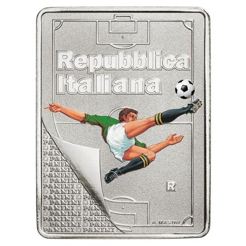 Italië 5 Euro Panini 2022 groen, Postzegels en Munten, Munten | Europa | Euromunten, Verzenden