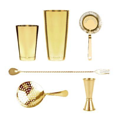 Gouden Cocktail Set | 6 Delig, Zakelijke goederen, Horeca | Overige, Verzenden