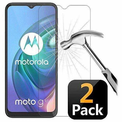 Motorola Moto G10 Screenprotector Beschermglas 2x, Telecommunicatie, Mobiele telefoons | Hoesjes en Frontjes | Overige merken