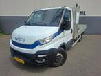Iveco Daily 3.0I CNG EURO-6 375 35S14N Automaat HIAB Kraan L, Auto's, Stof, Gebruikt, Euro 6, Iveco