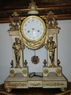 Portico klok Louis XVI Marmer - 1750-1800, Antiek en Kunst, Antiek | Klokken