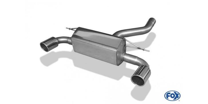 FOX BMW F20/F21 - M135i einddemper dwars uitgang rechts/link, Auto-onderdelen, Uitlaatsystemen, Nieuw, Verzenden
