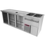 Modulair Barstation | BarLine | 555L  | RVS | 3, Verzenden, Nieuw in verpakking