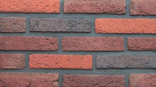 art 5409 rood blauw oranje handvorm waalformaat, Doe-het-zelf en Verbouw, Metselstenen, Bakstenen, Nieuw