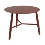 *WOONWINKEL* Brafab Vannes Rond Tafeltje Voor Buiten Rood 60, Verzenden, Nieuw