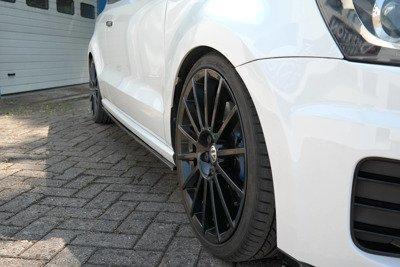 Zijskirts VW Polo 5 R WRC Glans Zwart, Auto-onderdelen, Carrosserie en Plaatwerk, Ophalen of Verzenden