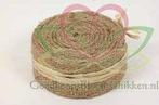 Jute band dicht Naturel 2 meter kleinverpakking, Ophalen of Verzenden, Nieuw