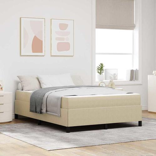 vidaXL Bedframe Anders Lichtgroen Grijs 160 x 200 cm, Huis en Inrichting, Slaapkamer | Bedden, Grijs, Nieuw, Verzenden